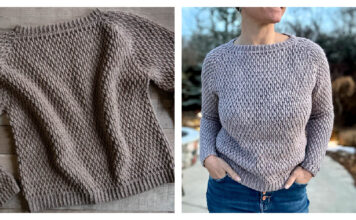 Matterhorn Pullover Sweater Free Crochet Pattern