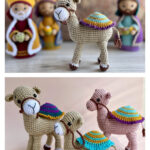 Nativity Scene Camel Amigurumi Crochet Pattern