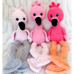 Plush Flamingo Amigurumi Free Crochet Pattern