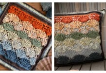 Shell Collector Cushion Free Crochet Pattern