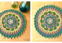 Spring Fever Mandala Free Crochet Pattern