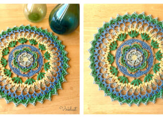 Spring Fever Mandala Free Crochet Pattern