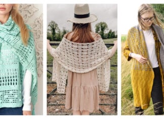 Summer Lace Wrap Free Crochet Patterns