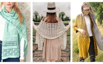 Summer Lace Wrap Free Crochet Patterns
