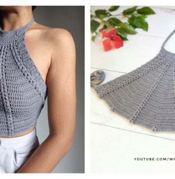 Tallulah Wrap Top Crochet Pattern and Video Tutorial