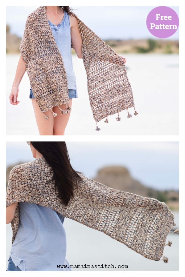 Wanders Summer Wrap Free Crochet Pattern