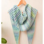 Watercolor Shawl Free Crochet Pattern and Video Tutorial