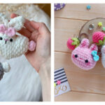 Amigurumi Bunny Keychain Crochet Patterns