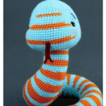 Curvy Striped Snake Amigurumi Free Crochet Pattern