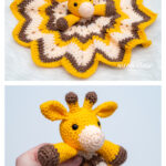 Hug Me Giraffe Lovey Free Crochet Pattern