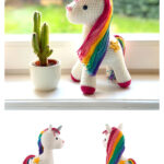 Lizzie the Unicorn Amigurumi Free Crochet Pattern
