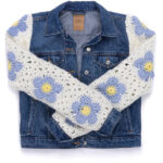 Upcycled Denim Jacket Free Crochet Pattern