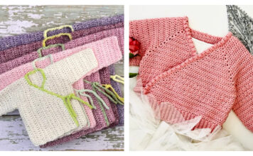 Wrap Baby Cardigan Crochet Patterns