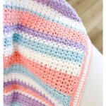 Chenille Baby Blanket Free Crochet Pattern