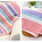 Chenille Baby Blanket Free Crochet Pattern