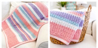 Chenille Baby Blanket Free Crochet Pattern