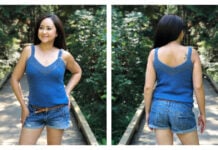 Chevron Tank Top Free Crochet Pattern and Video Tutorial