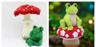 Frog and Mushroom Amigurumi Crochet Patterns