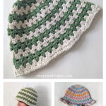 Granny Bucket Hat Free Crochet Pattern