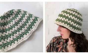 Granny Bucket Hat Free Crochet Pattern