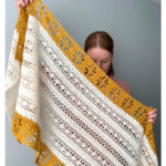 Heart of Rose Shawl Free Crochet Pattern and Video Tutorial