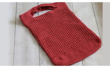 Leyburn Market Bag Free Crochet Pattern and Video Tutorial