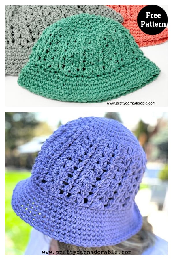 Logan Bucket Hat Free Crochet Pattern