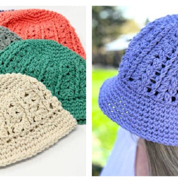 Logan Bucket Hat Free Crochet Pattern