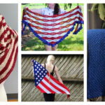 Patriotism Shawl Crochet Patterns