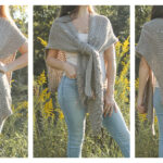 Reverie Ruana Wrap Free Crochet Pattern