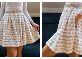 Shell Stitch Skirt Crochet Pattern and Video Tutorial