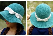 Summer Sunhat Free Crochet Pattern and Video Tutorial