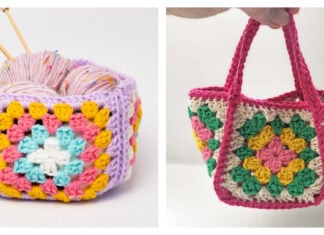 10+ Granny Square Basket Crochet Patterns