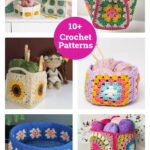 10+ Granny Square Basket Crochet Patterns
