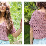 Boxy Blooms Cardigan Free Crochet Pattern