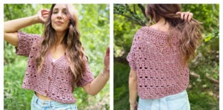 Boxy Blooms Cardigan Free Crochet Pattern