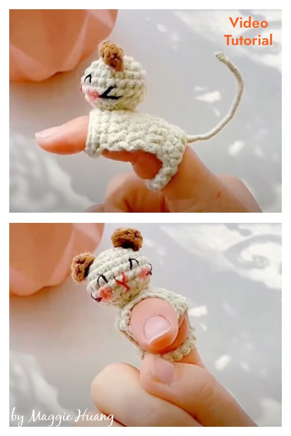 Cat Yarn Tension Ring Video Tutorial
