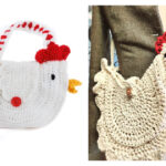 Chicken Shaped Bag Crochet Patterns