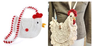 Chicken Shaped Bag Crochet Patterns