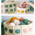 Dotty Basket Free Crochet Pattern