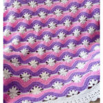 Field of Daisies Blanket Free Crochet Pattern and Video Tutorial