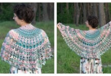 Romance Shawl Free Crochet Pattern