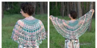 Romance Shawl Free Crochet Pattern