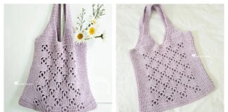Simple Style Tote Bag Free Crochet Pattern