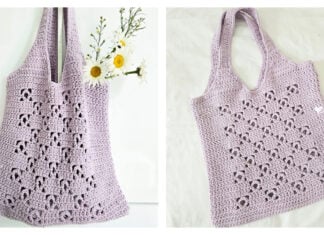 Simple Style Tote Bag Free Crochet Pattern