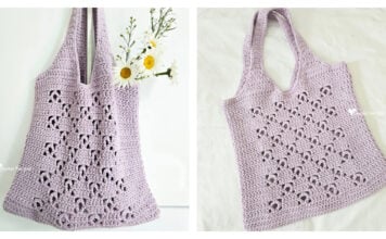 Simple Style Tote Bag Free Crochet Pattern