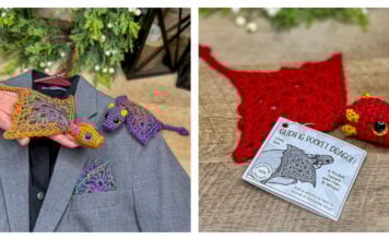 Small Pocket Dragon Crochet Pattern