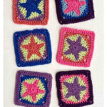 Star Granny Square Free Crochet Pattern