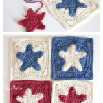 Star Squares Free Crochet Pattern