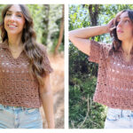 Boxy Blooms Pullover Free Crochet Pattern and Video Tutorial